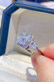 2 Carat Moissanite 925 Sterling Silver Ring