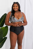 Take A Dip Twist High-Rise Bikini in Leopard