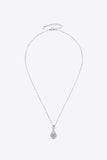 2 Carat Moissanite 925 Sterling Silver Necklace