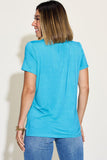 V-Neck High Low Tee