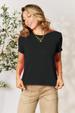 Round Neck Short Sleeve Tee