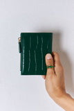 Texture Faux Leather Mini Wallet