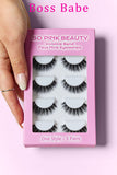 Faux Mink Eyelashes 5 Pairs