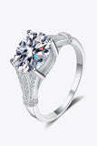 Unpredictable Day 3 Carat Moissanite Ring