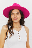 Keep Your Promise Fedora Hat in Pink