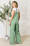 Wide Strap Overalls With Pockets - 6 color options