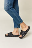 Pyramid Stud Toe Band Footbed Sandals