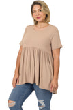 The Miranda Babydoll Top - 6 Color Options