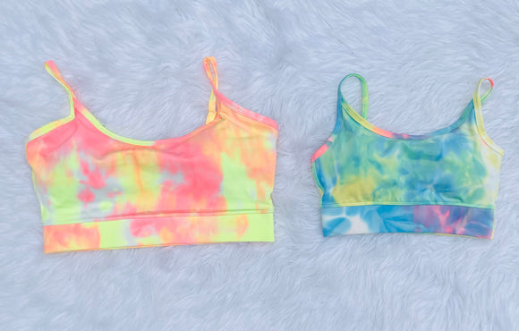 Groovy Vibes Athletic Bra