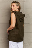 More To Come Full Size Military Hooded Vest