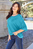 Round Neck Drop Shoulder Tee