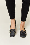 Slip On Bow Flats Loafers