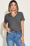 V-Neck High Low Tee