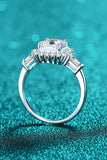 So Much Shine 2 Carat Moissanite Sterling Silver Ring