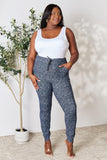 Heathered Drawstring Joggers with Pockets