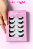 Mink Eyelashes 5 Pairs