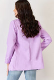 Open Front Long Sleeve Blazer