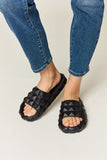 Pyramid Stud Toe Band Footbed Sandals