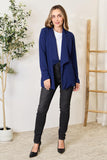 Open Front Blazer in Blue