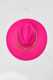 Keep Your Promise Fedora Hat in Pink