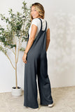 Wide Strap Overalls With Pockets - 6 color options