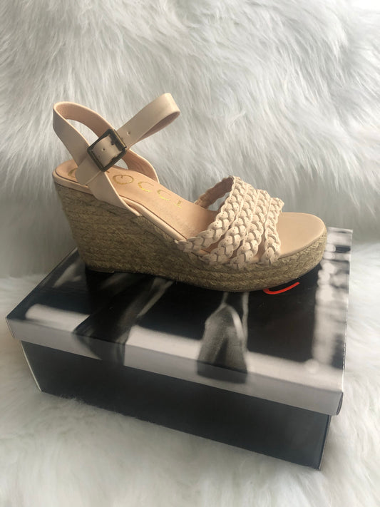 Ccocci Hailey Wedges in Nude